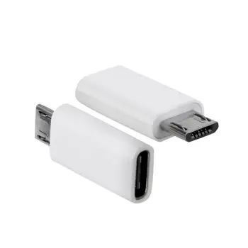 10vnt Tipas-C Moterų Jungtis, Micro USB Male Adapter Macbook 
