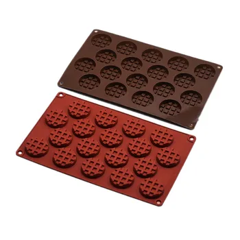 1pc 18 ertmių Mini Pliurpalas Formos Šokolado Pelėsių, Maisto kokybės Silikono Kūrybos Želė/Pudingas Pelėsių Torto Formos Kepimo Įrankiai