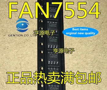 20 VNT. 100% naujas ir originalus realios foto įtampos stabilizatorius FAN7554 FAN7554D FAN7554DTF SOP8