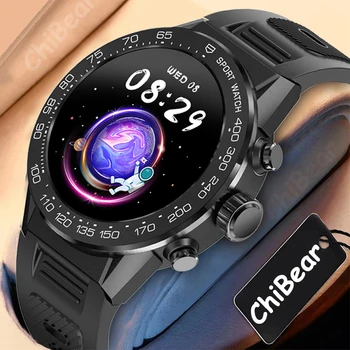 2022 Naujas Smart Watch Vyrų AMOLED 360*360 HD Ekraną, 