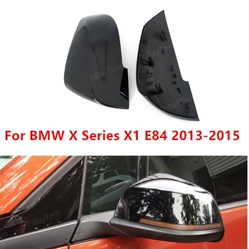 2vnt Šoninis Veidrodis Apima Kairę, Dešinės Pusės galinio vaizdo Veidrodžio Dangtelis BMW X Serijos X1 E84 Automobilių Reikmenys 2013-2015 m.