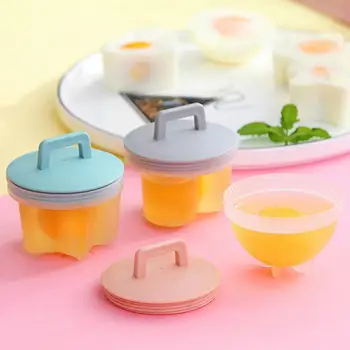 4Pcs Keptas Kiaušinis Pelėsių Non-stick Omletas Maker Kiaušinių Shaper Cute Kūdikių Maisto Blynai Pelėsių Kiaušinių Maker Formų Kiaušinio Formos Virtuvės Reikmenys