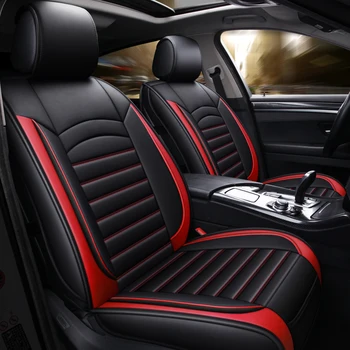 5-Sėdynės Universalus Dirbtiniais Odos Automobilio Sėdynės Pagalvėlė Apima Automobilio Interjero Aksesuarų Honda Accord Civic CRV CR-V 
