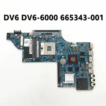 665343-001 659148-001 705188-001 Mainboard HP Pavilion DV6 DV6-6000 Nešiojamas Plokštė HM65 HD6770M 1GB DDR3 100%Visiškai Išbandytas