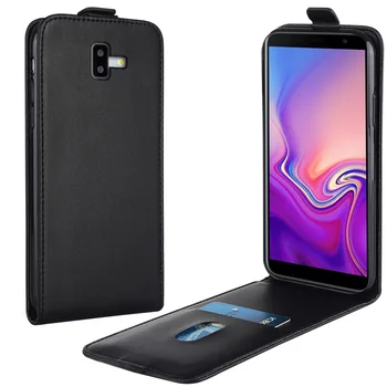 Apversti Prabangus Odinis dėklas, skirtas Samsung Galaxy J6+2018 J610 J610F SM-J610 6