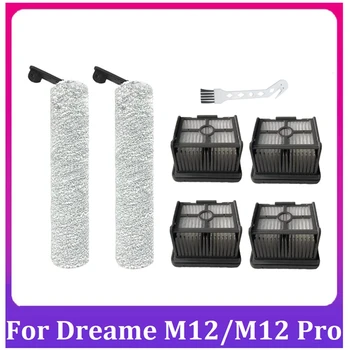 Atsarginių Dalių Rinkinys Dreame M12/M12 Pro Plaunamas Hepa Filtras, Pagrindinis Šepetys Grindų Plovimo Mašina Dulkių Cleanner