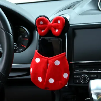 Automobilio Ventiliacijos, Pirkinių Krepšiai Kūrybos Animacinių Filmų Priemonėje Montuojamos Talpinimo Mielas Automobilį, Mobilųjį Telefoną Maišelį Buggy Maišelį Ditty Krepšys