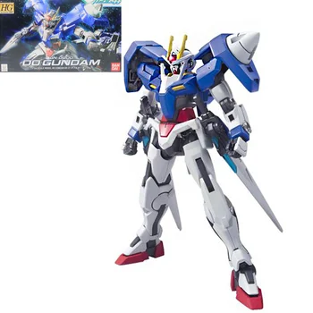 Bandai Originali Surinkto Modelio Rinkinys 1/144 HG 00 GN-0000 00 Gundam Gunpla Anime Pav Veiksmų Skaičius, Žaislų, Dovanų NAUJUS Vaikams