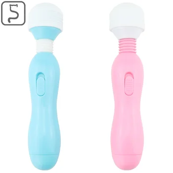 Baterija Silikono Kūdikių Buteliukai, skirti Suaugusiems Mini AV Moterų Masturbacija Vibracijos Masažo Stick G Spot Klitorio Stimuliatorius