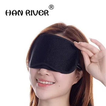 HANRIVER Naujų karšto pardavimo stereoskopinis bambuko anglis akių kaukė patogus atspalvį miego akių kaukė