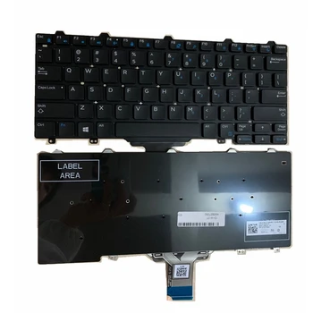 JAV nešiojamojo kompiuterio klaviatūra DELL Latitude 7350 E7270 E7250 7270MJ8HY 0MJ8HY XCD5M 0XCD5M