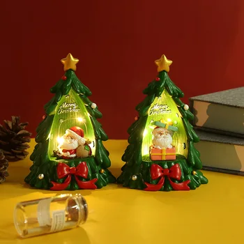 Kalėdų Eglutė Star Šviesos Kūrybos Naktį Šviesos vaikai, Vaikai, Klasiokai ir Draugai Kalėdų Senelio Dovanų Dekoravimas