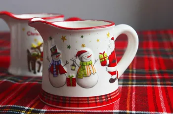 Kalėdų Raudona Valentino Dieną Romantinės Kūrybos Kavos Keramikos Pienas, Vanduo, Puodelis Puodelis