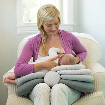 Krūtimi Kūdikį Pagalvės Daugiafunkcį Slaugos Pagalvės Sluoksniai Reguliuojamas Modelis Pagalvėlė Kūdikiams Maitinti Kūdikių Priežiūros Pagalvė