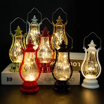 Kūrybinės Šviesos pagrindiniai kištukiniai naktinių lempų lizdai Mažų Naftos Lempos Led Vėjo Lempos Ornamentu Nešiojamų Ponis Lempa LED Naktinis Apšvietimas Miegamojo Puošmena