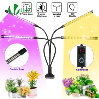 LED Grow Light USB Fito Lempa 60W 85W Led Full spectrum Augalų Šviesos Patalpų Hydroponic Sistemos, Augalai, Sodinukai, Gėlių, Auga Lauke