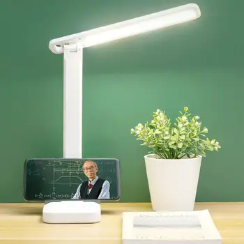 LED Touch Stalo Lempos šviesos srautą galima reguliuoti, Sulankstomas Akių Apsaugos staliukas Lempos Tyrimo Darbą Skaitymo Šviesa