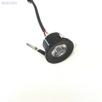 Mini LED Prožektorius, 10x 1W LED Lubų Nišoje Šviesos Mini Vietoje Šviestuvai Rinkinys Rungtynių su Transformatoriumi, Vyno Kabinetas, Gyvenimo