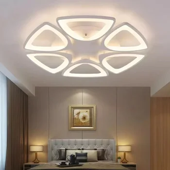 Moderni vila butas tamsos miegamojo kambarį LED lubų šviestuvas studijų viešbutis pažangi nuotolinio valdymo apšvietimo