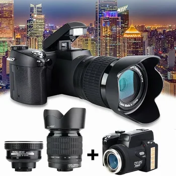 Naujas 33.0 MP Automatiniu Fokusavimu HD Protax D3000 Digital Camera Profesionalus SLR Tris Objektyvas Virvę 24X Optinis Priartinimas Su Fotoaparato Krepšys