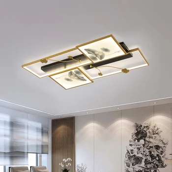 Naujas Kinų stiliaus LED lubų šviestuvas kambarį šiuolaikinės paprastas šviesos prabanga lotus lempos 2022 naujas miegamasis Kinų stiliaus
