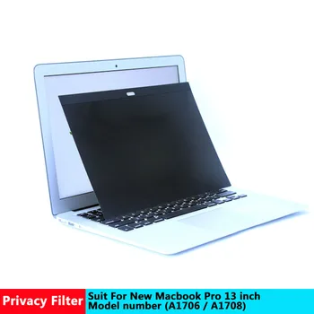 Naujas Magnetiniai Privatumo Filtras Ekrano Apsauginė Plėvelė, skirta Macbook pro13 Colių Ekrano apsaugos Macbook Modelio Numeris A1706 A1708