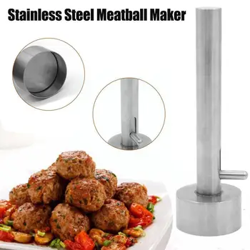 Naujas Meatball Maker Didelis Falafel Kamuolys Priėmimo Scoop Mašina Dalykėlių Įrankis Spaudžiant Plieno Mėsos Meatball Virtuvės Pelėsių Y1d2