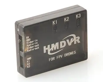 Naujas Mini DVR Recorder HMDVR už FPV, Drones, Vaizdo Garso Diktofonas Mini Quadcopter QAV250 QAV210