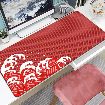 Stalas Mat Japonų Bangos Didelės Pelės Mygtukai Žaidimų Kilimėlis Xxl Darbalaukio Priedai Žaidimas Kilimėliai Žaidėjus Pagalvėlės Kompiuterio 900x400 Kilimų Pc