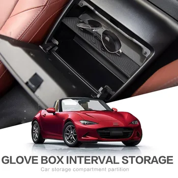 Už Mazda Mx -5 Rf Miata 2015 -2019 Automobilių Daiktadėžė Intervalas Saugojimo Konsolės Valymas Box Black Centrinio Duomenų Saugojimo Dėžutė