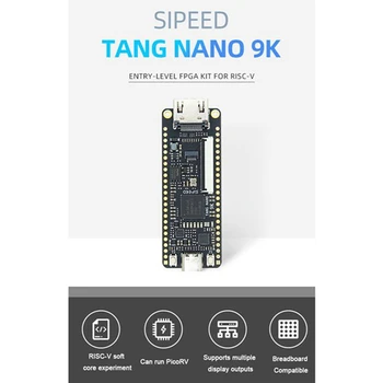 Už Tango Nano 9K FPGA Gaoyun GW1NR-9 RISC-V RV HDMI Suderinamus Plėtros Valdybos+1.14 Colių SPI Ekranas+2.54 Mm Pin Antraštė