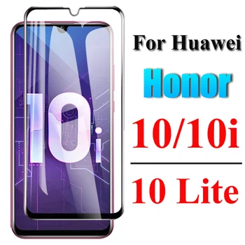 Visiškai Padengti Grūdinto Stiklo Huawei Honor 10 Ekrano Apsaugų Dėl Garbės 10i 10 i Saugos Apsauginė Stiklo Plėvelė Garbę 10 Lite