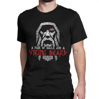 Vyrai Viking Barzda Jūs ne Visada turite Planą T Shirts Odin Medvilnės Drabužius Atsitiktinis trumpomis Rankovėmis Apvalios Apykaklės Marškinėliai T-Shirts