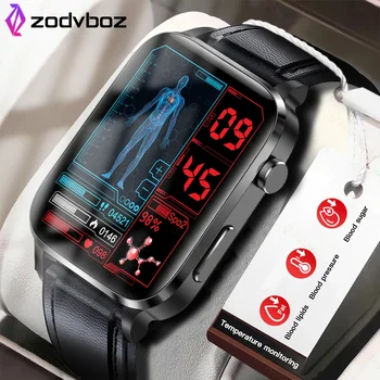 ZODVBOZ Sporto Smart Watch Vyrų Lazerio Terapija Padeda Trys Aukšto Kraujo Spaudimo Stebėjimo IP68 Vandeniui Smartwatch Už Xiaomi